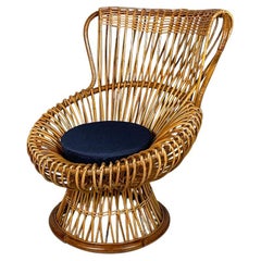 Italian mid-century modern armchair Margherita by Albini for Bonacina, 1960s