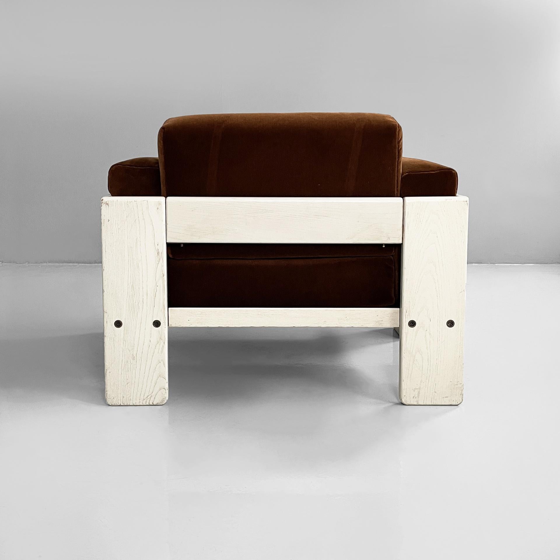 Sillones modernos italianos de mediados de siglo Bastiano Afra Tobia Scarpa Gavina, años 60 Italiano en venta