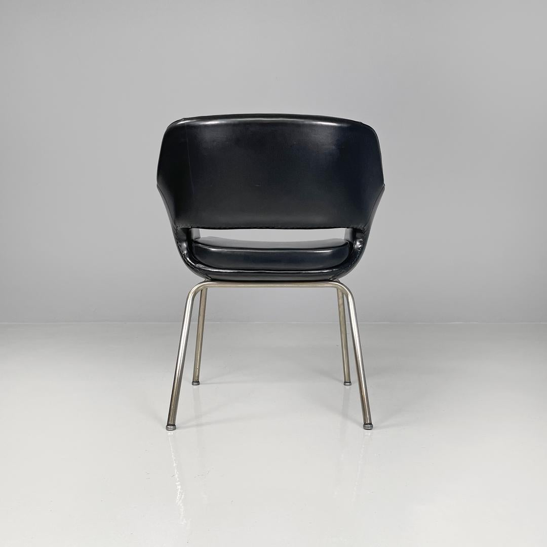 Metal Italian mid-century modern armchairs Kilta by Olli Mannermaa for Cassina, 1960s For Sale
