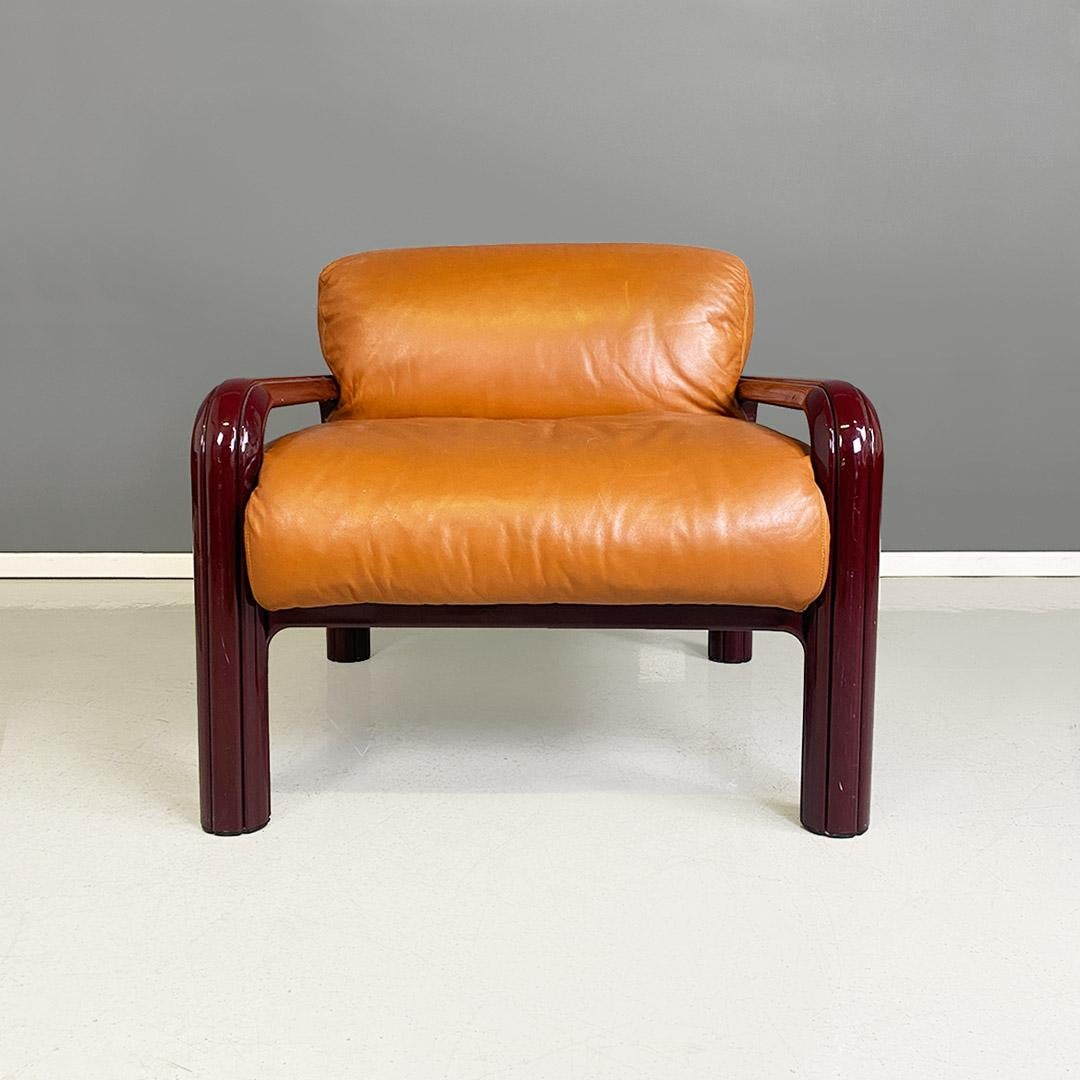 Italian Mid-Century Modern Armchairs Mod. 54-S1 by Gae Aulenti for Knoll, 1977 For Sale 1