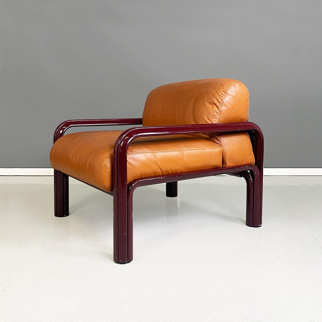 Italian Mid-Century Modern Armchairs Mod. 54-S1 by Gae Aulenti for Knoll, 1977 For Sale 2