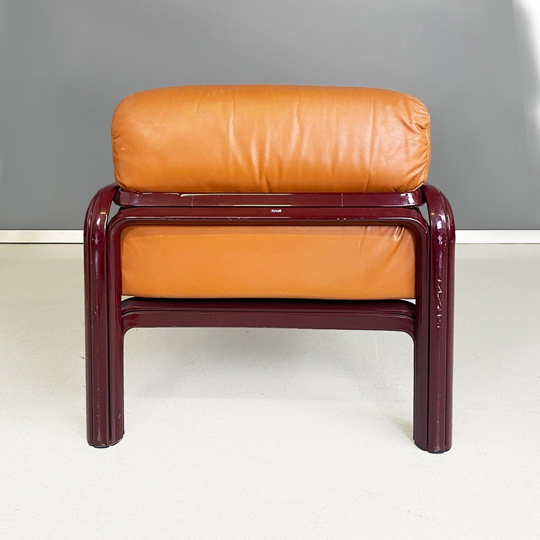 Italian Mid-Century Modern Armchairs Mod. 54-S1 by Gae Aulenti for Knoll, 1977 For Sale 3