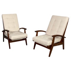 Italian mid-century modern armchairs Sorrento by Cerutti, 1950s