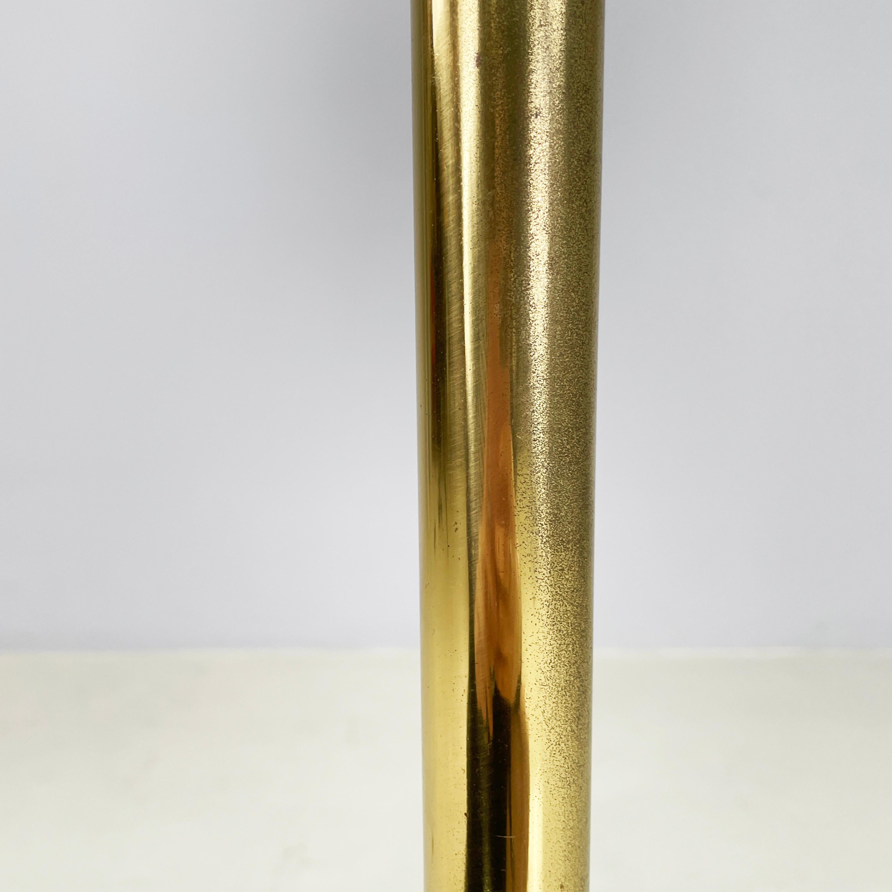 Italian mid-century modern art deco Floor lamp in brass, 1940s For Sale 5