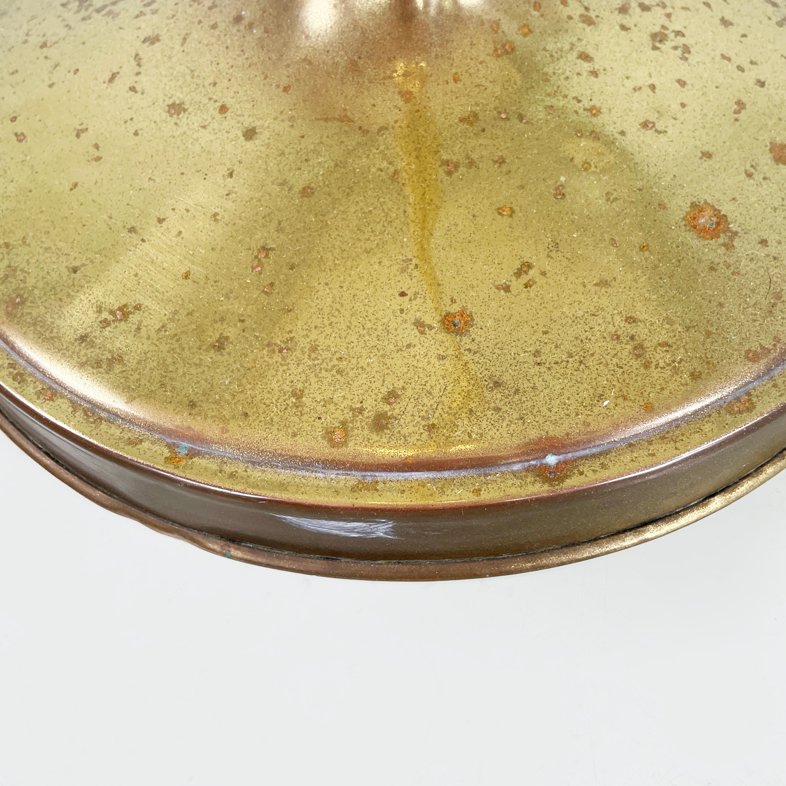 Italian mid-century modern art deco Floor lamp in brass, 1940s For Sale 11