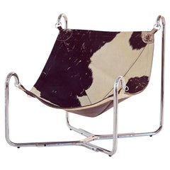 Vintage Italian Mid Century Modern Baffo Chair by Gianni Pareschi and Ezio Didone, 1969