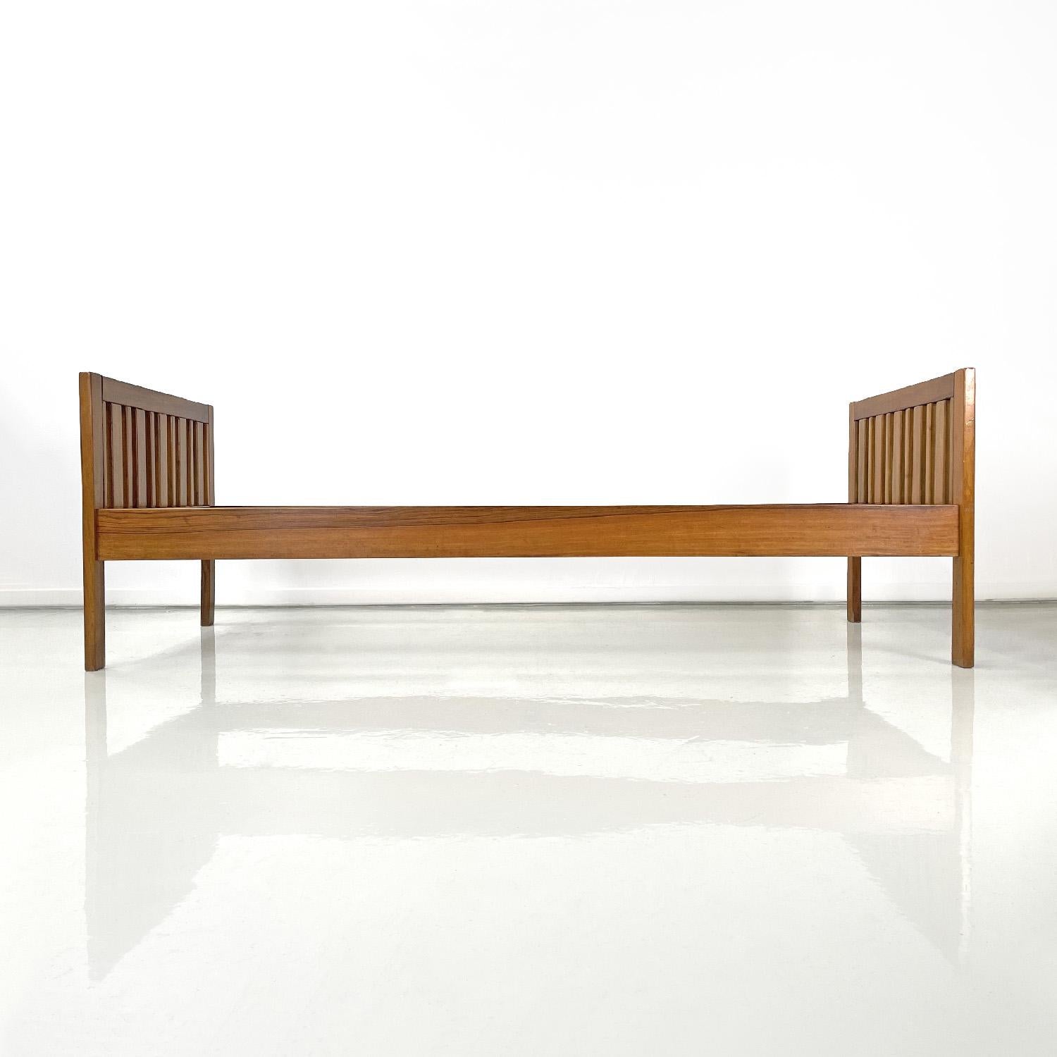 Mid-20th Century Italian mid-century modern bed by Ettore Sottsass for Poltronova, 1960s For Sale