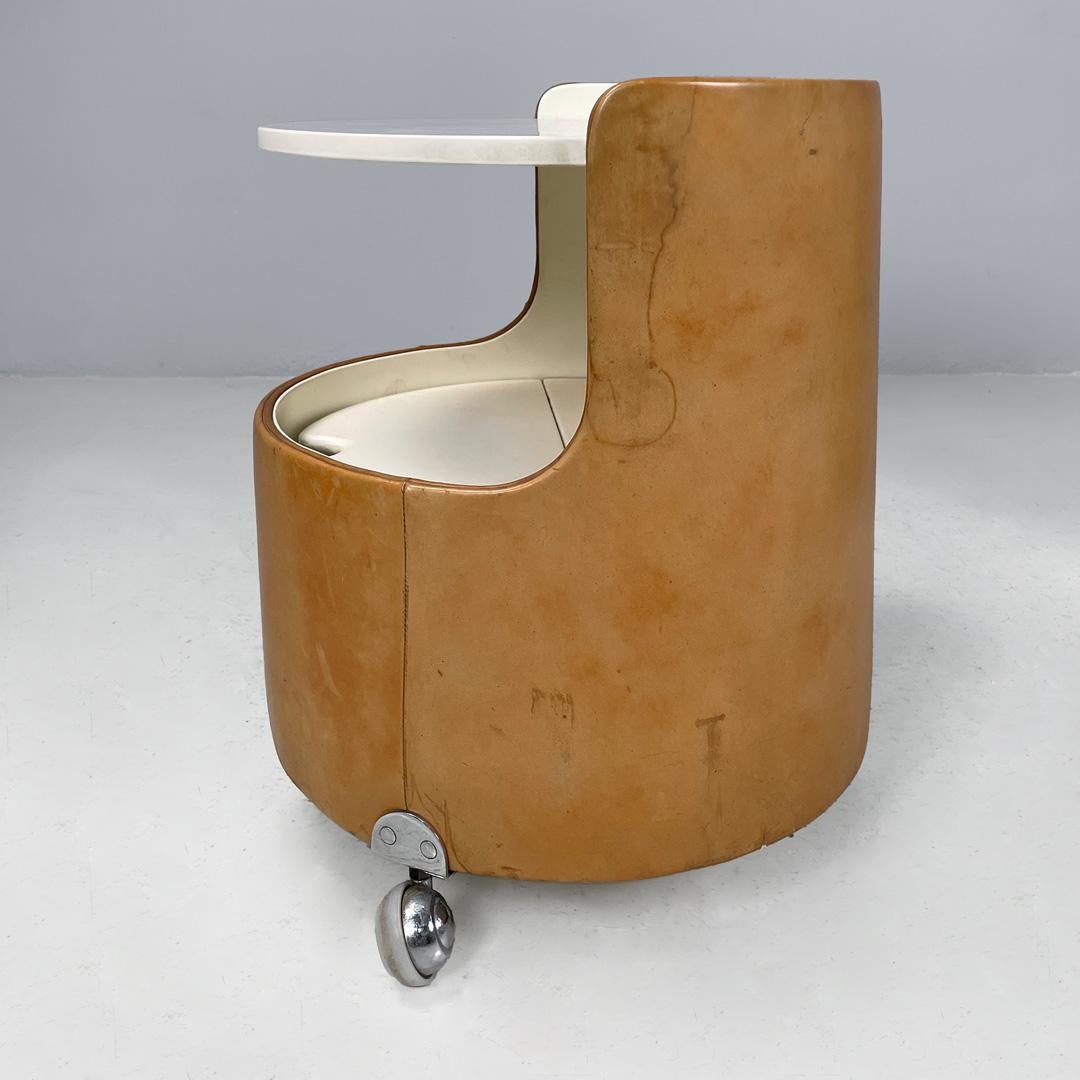 Mid-20th Century Italian Mid-century Modern Bedside tables Lullaby by Luigi Massoni , 1960s For Sale