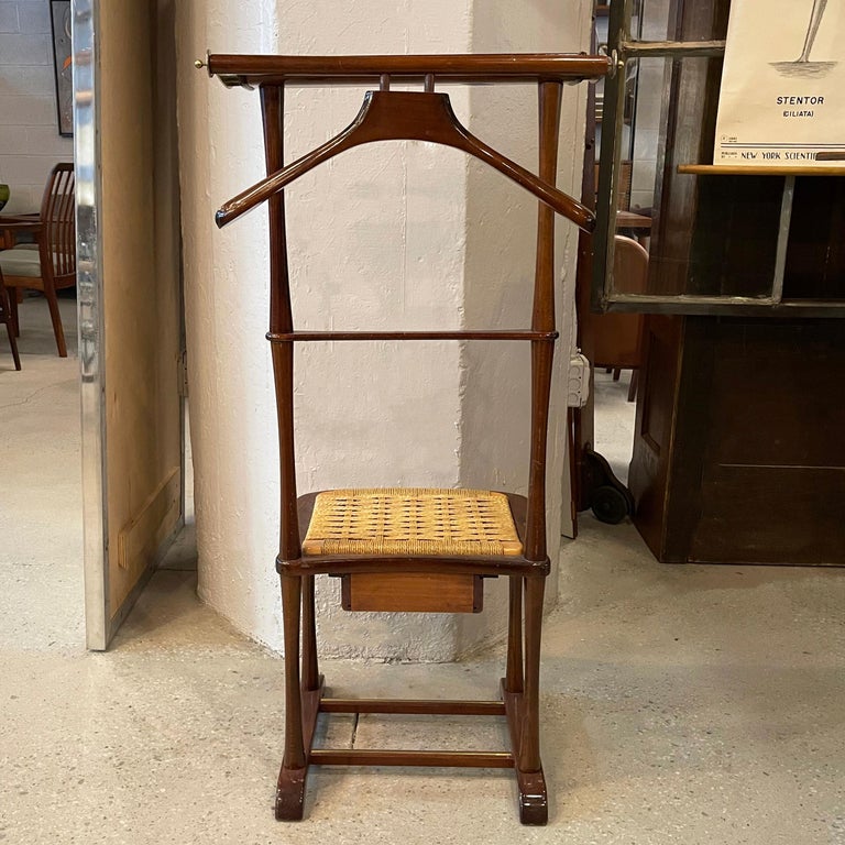 Italian Mid-Century Modern Beech Valet Chair by SPQR 1