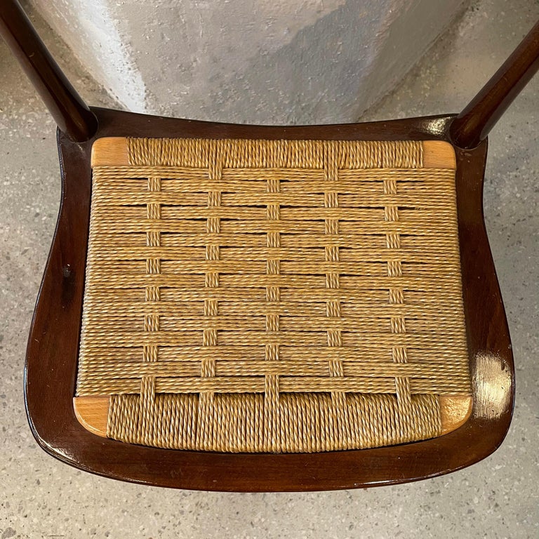 Italian Mid-Century Modern Beech Valet Chair by SPQR 3