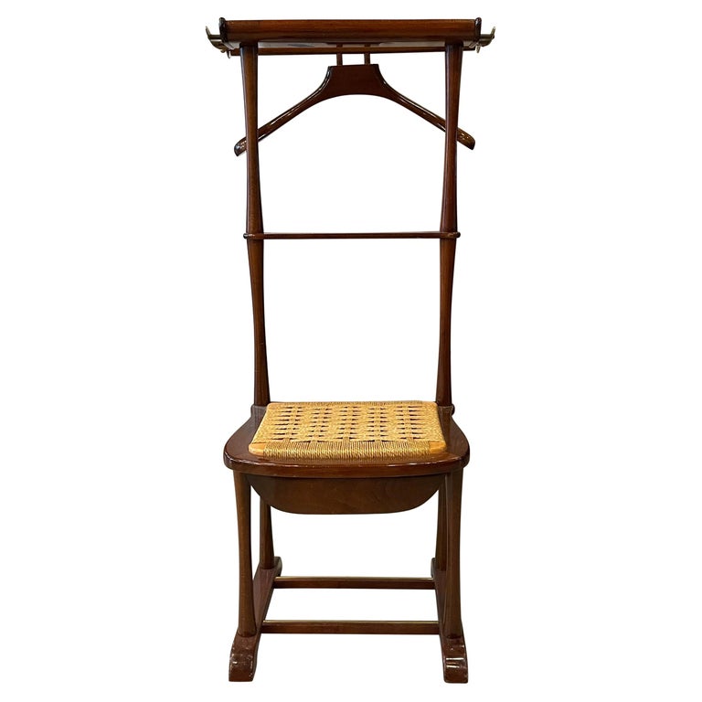 Italian Mid-Century Modern Beech Valet Chair by SPQR