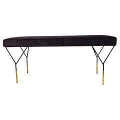 Italian Mid Century Modern Bench