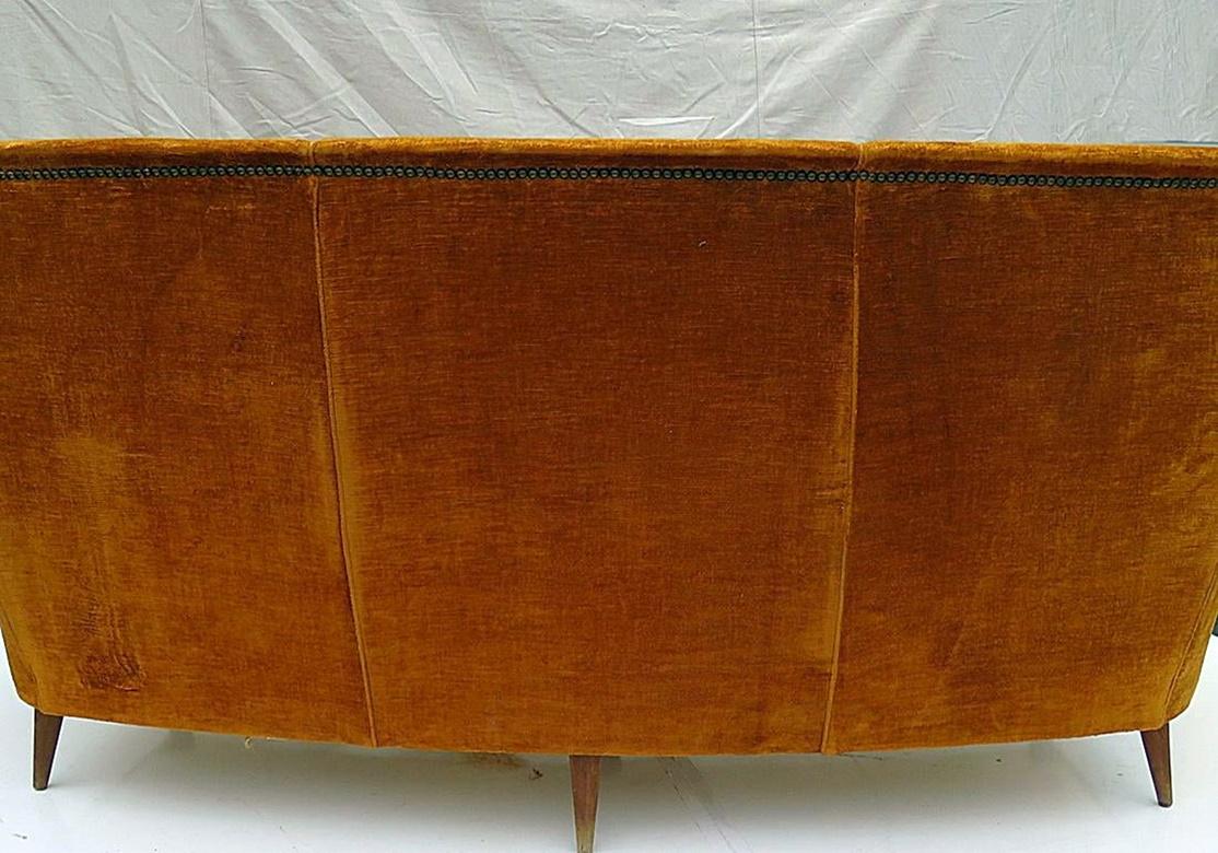 Italian Mid-Century Modern Bergamo Style Sofa 2