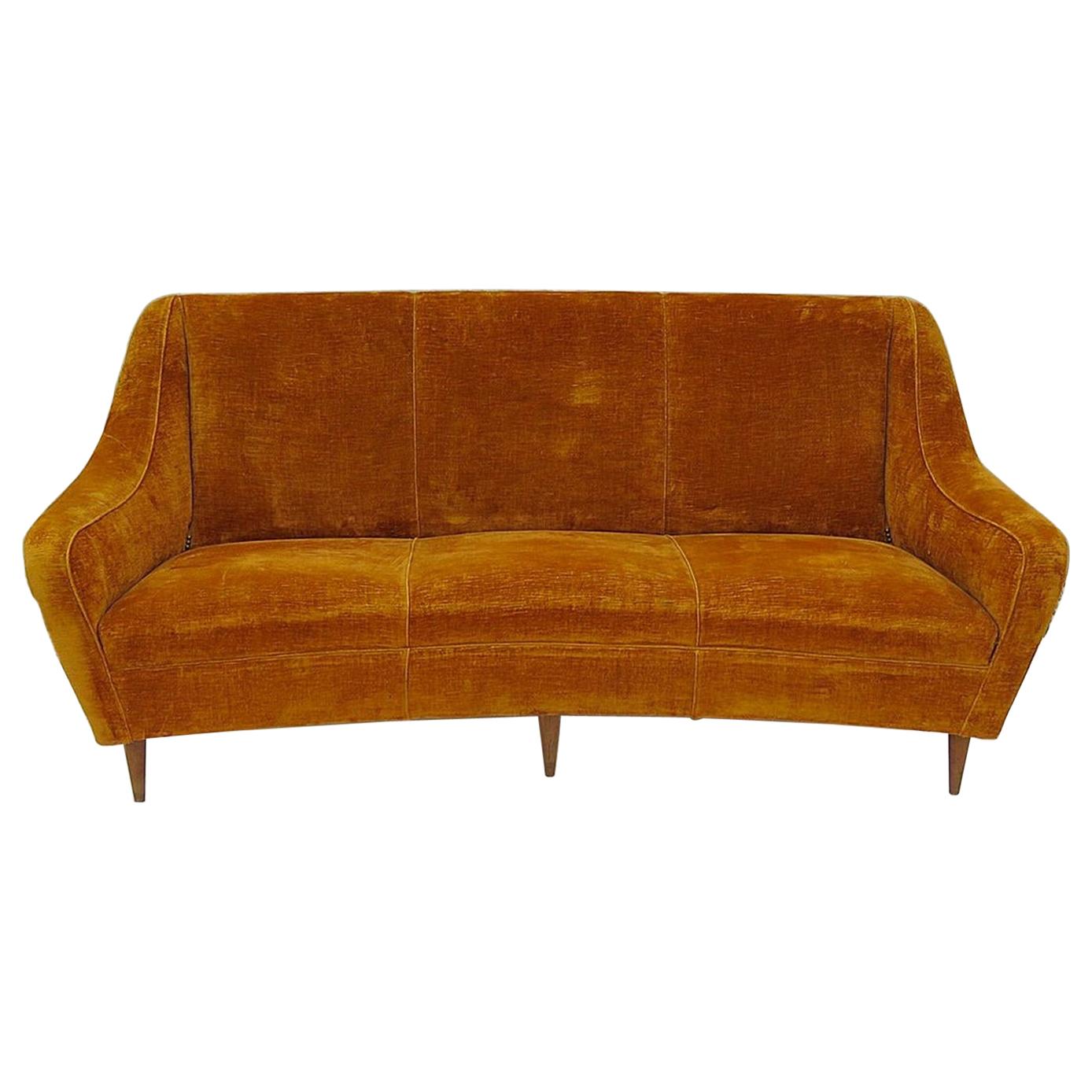 Italian Mid-Century Modern Bergamo Style Sofa