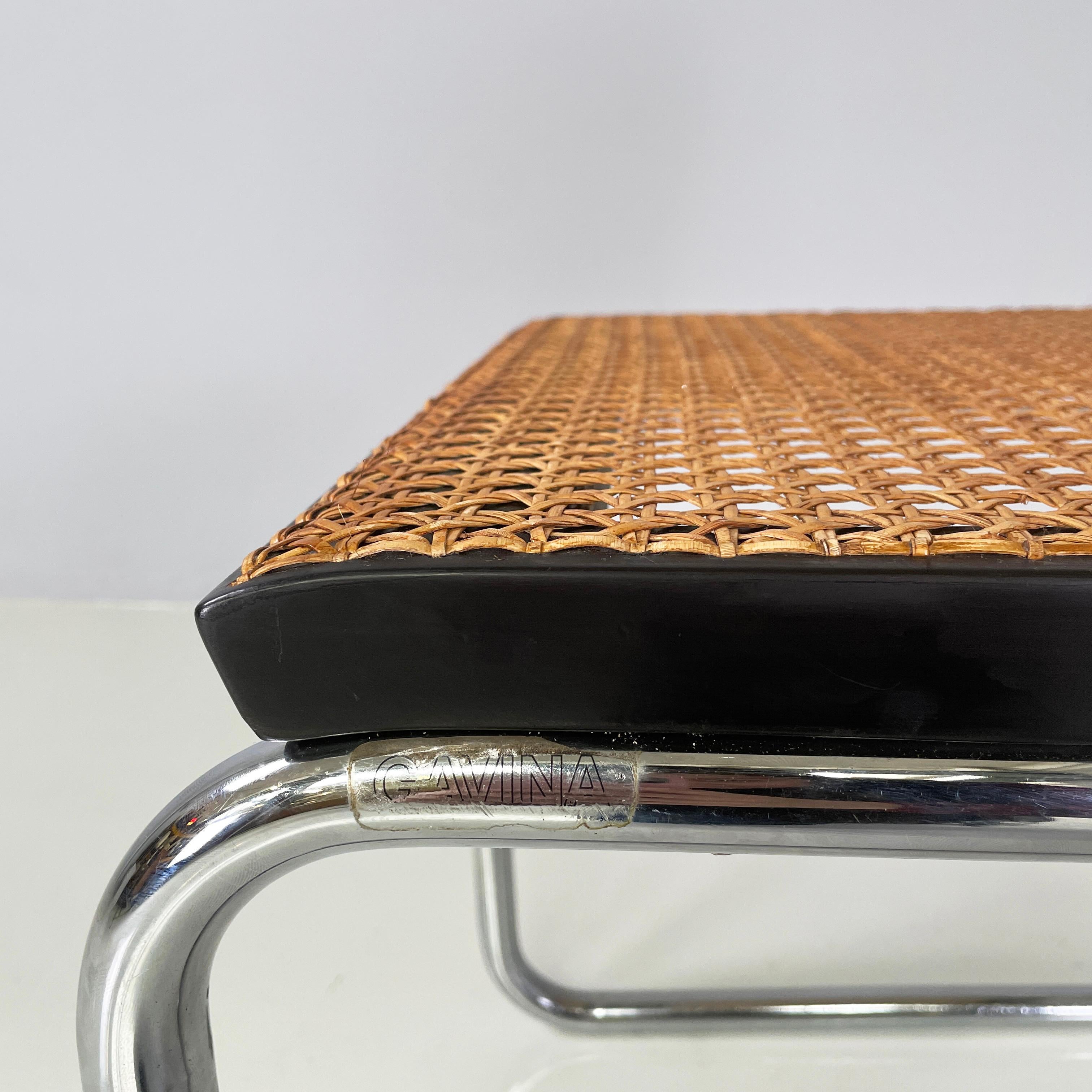 Italian mid-century modern Black Chair Cesca by Marcel Breuer for Gavina, 1960s 6