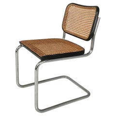 Italian mid-century modern Black Chair Cesca by Marcel Breuer for Gavina, 1960s
