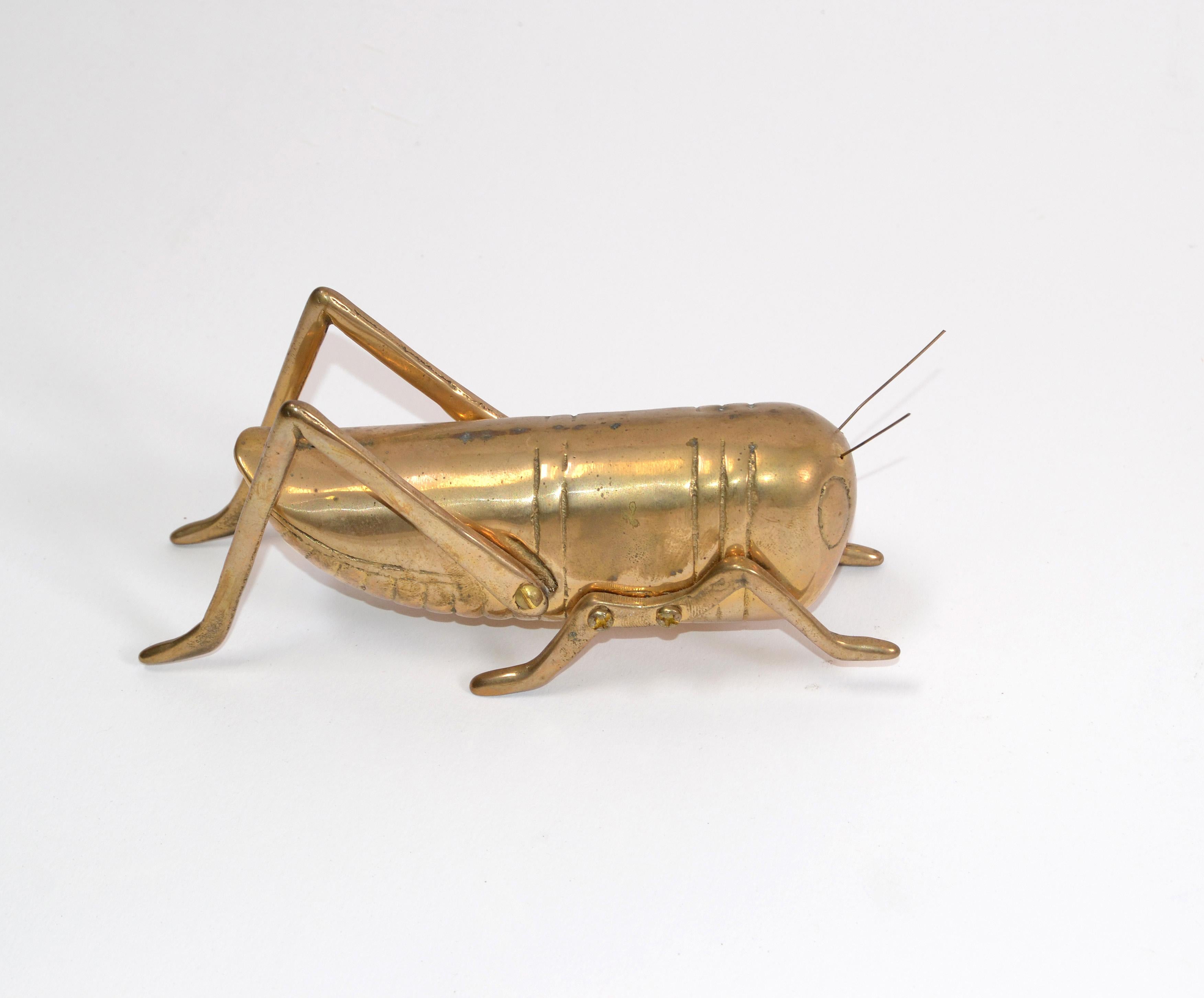 the brass grasshopper