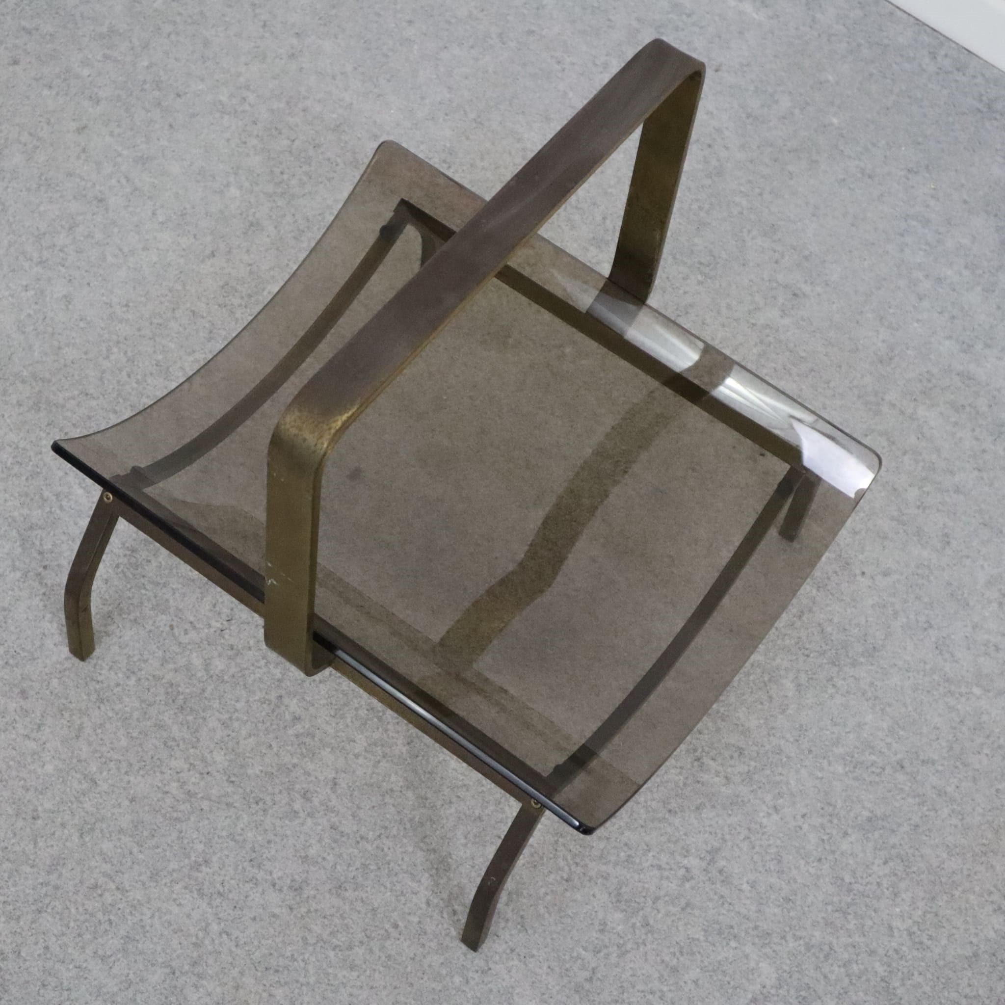 Porte-revues italien moderne du milieu du siècle dernier Fontana Arte, années 1960 en vente 1