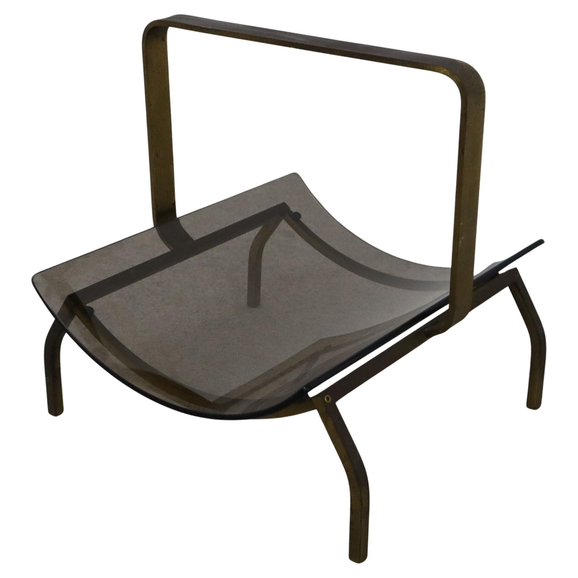 Porte-revues italien moderne du milieu du siècle dernier Fontana Arte, années 1960 en vente