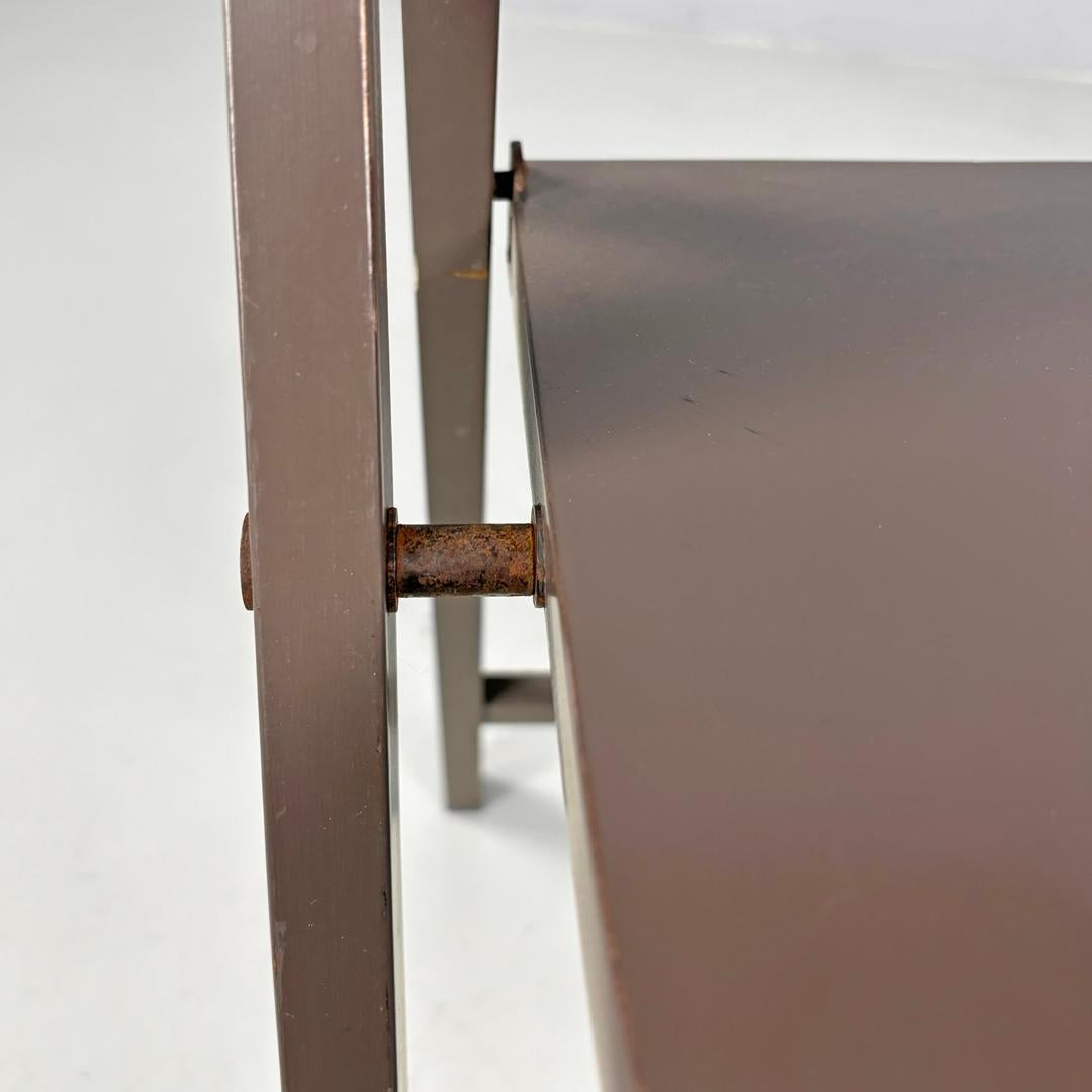 Italian mid-century modern folding chair Tric Castiglioni BBB Bonacina, 1960s For Sale 6