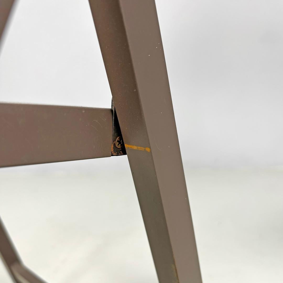 Italian mid-century modern folding chair Tric Castiglioni BBB Bonacina, 1960s For Sale 11