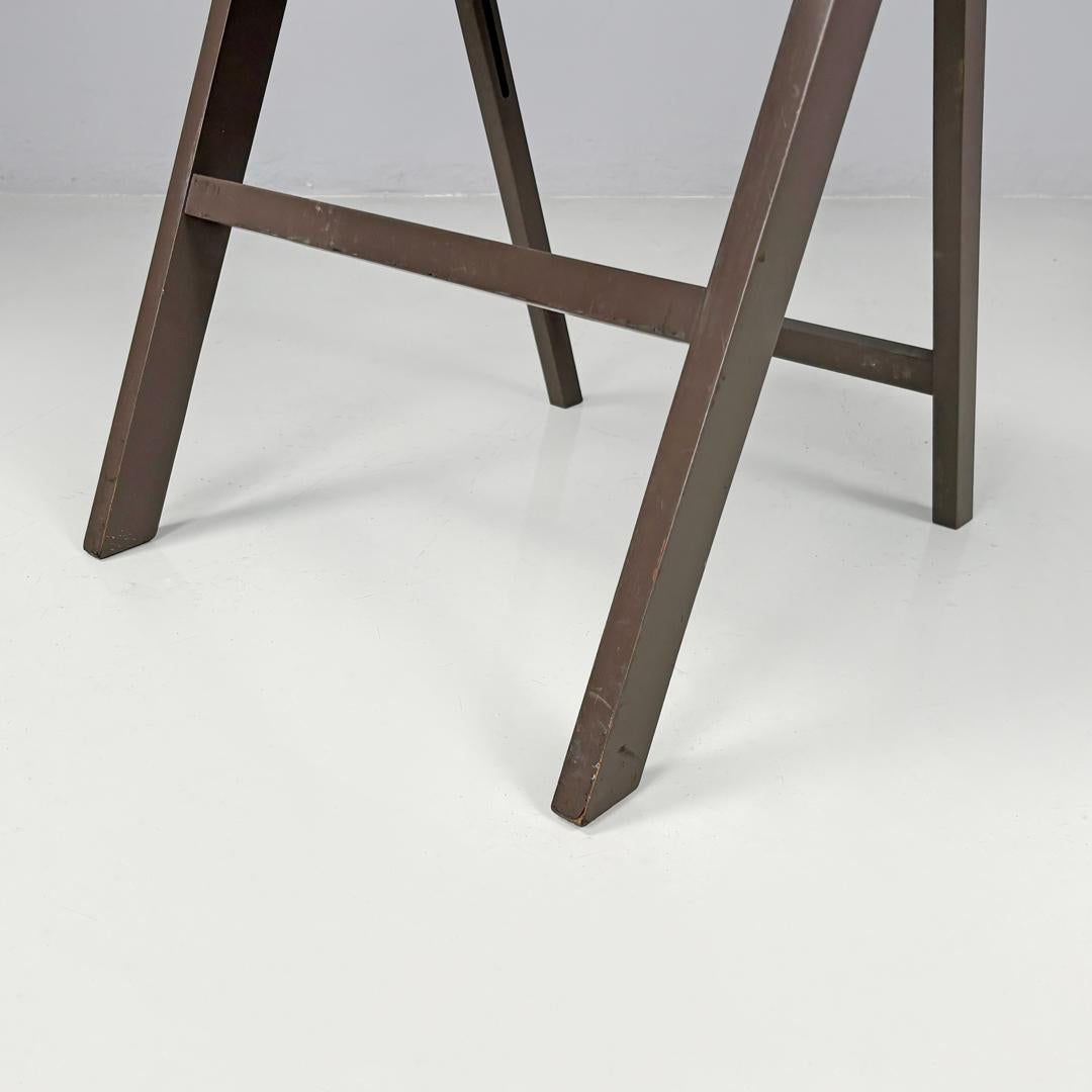 Italian mid-century modern folding chair Tric Castiglioni BBB Bonacina, 1960s For Sale 12