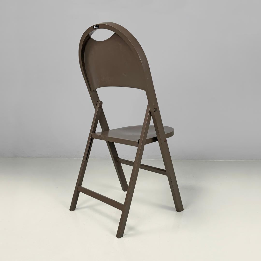 Mid-Century Modern Italian mid-century modern folding chair Tric Castiglioni BBB Bonacina, 1960s For Sale