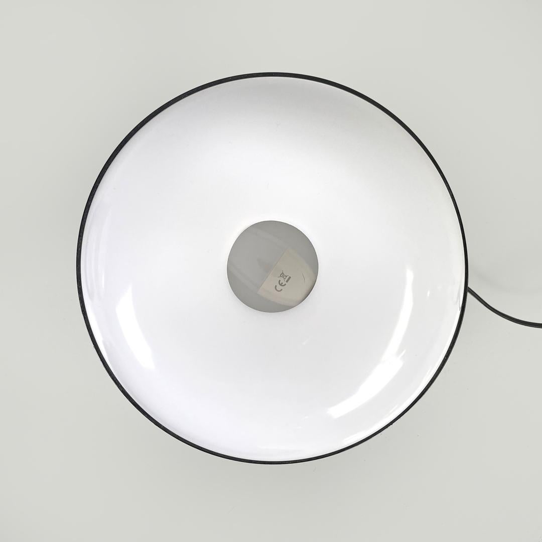 Italian mid-century modern brown plastic table lamps KD27 Colombo Kartell, 1960s 7