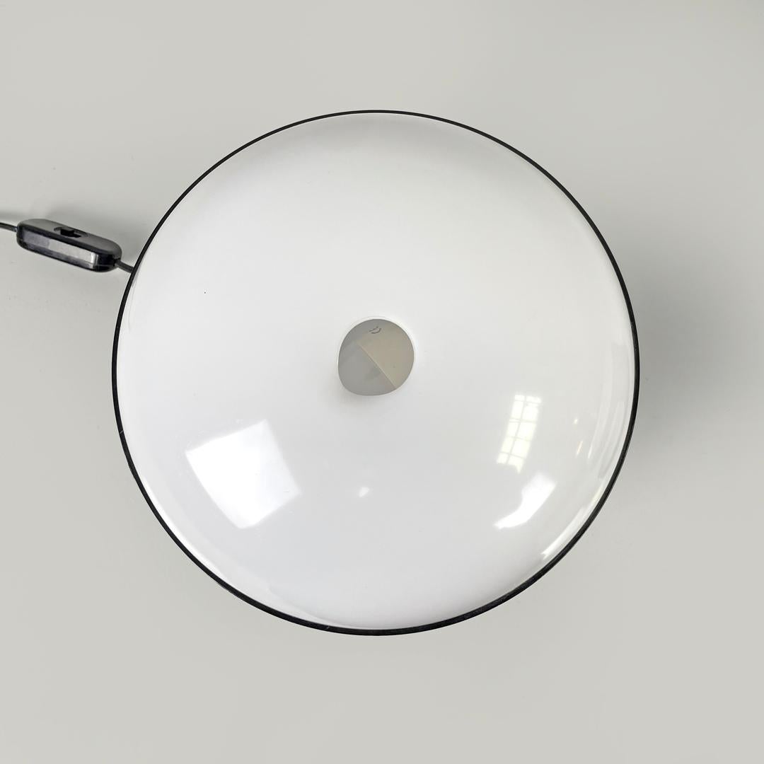Italian mid-century modern brown plastic table lamps KD27 Colombo Kartell, 1960s 8