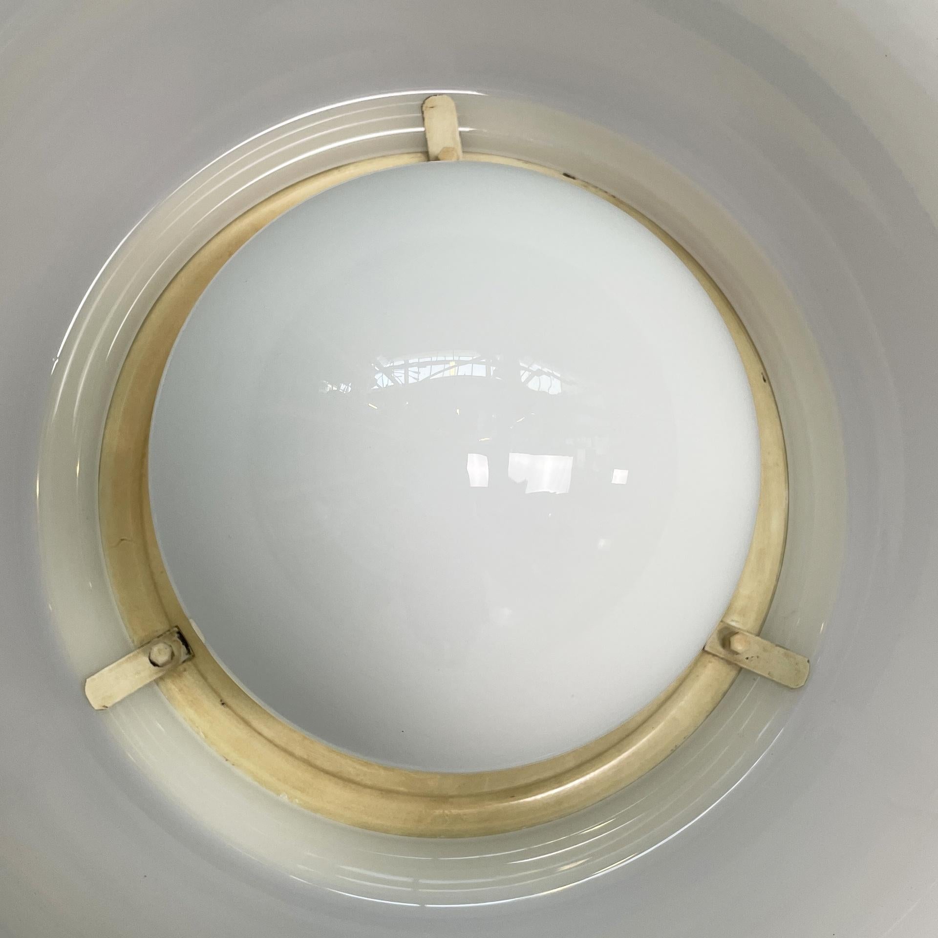 Lampade da soffitto italiane di metà secolo moderno Omega di Artemide Magistretti, anni '70 in vendita 2