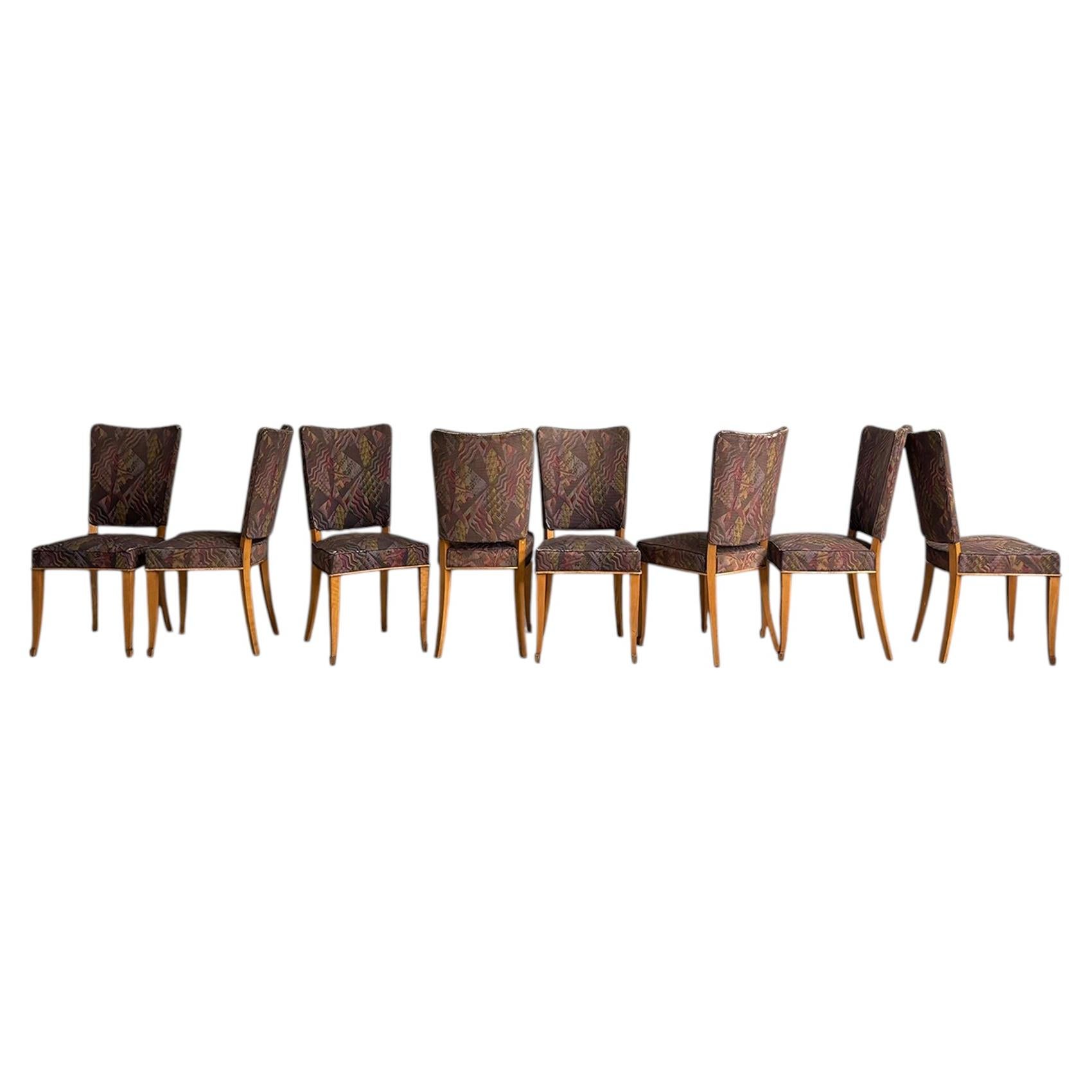 Italian mid-century modern chairs by Pier Luigi Colli for Colli, 1950s
