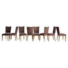Italian mid-century modern chairs by Pier Luigi Colli for Colli, 1950s