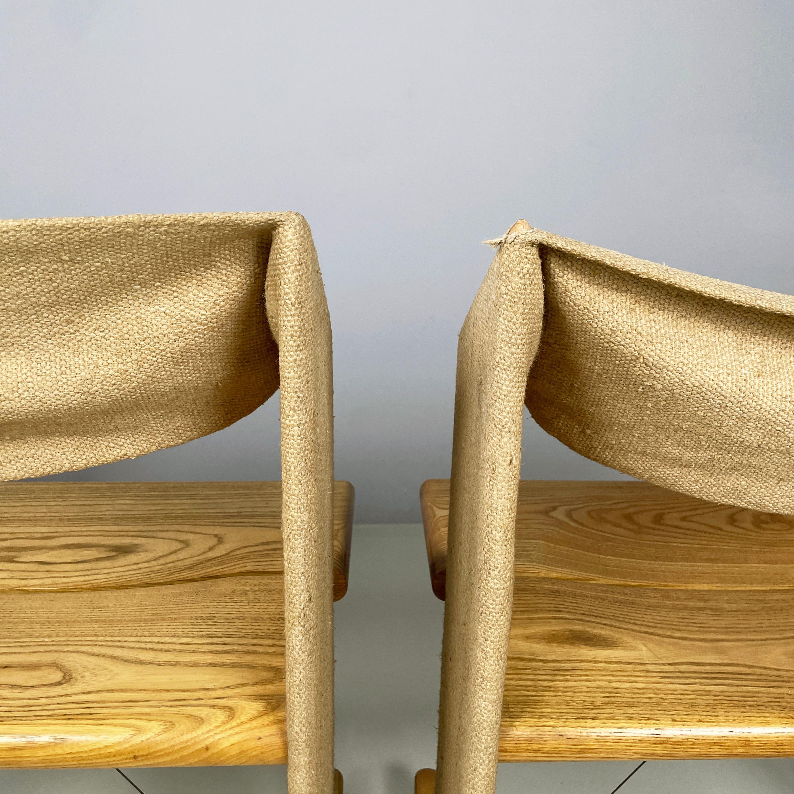 Chaises italiennes modernes du milieu du siècle dernier Canossa de Gigi Sabadin pour Stilwood, 1970 en vente 9