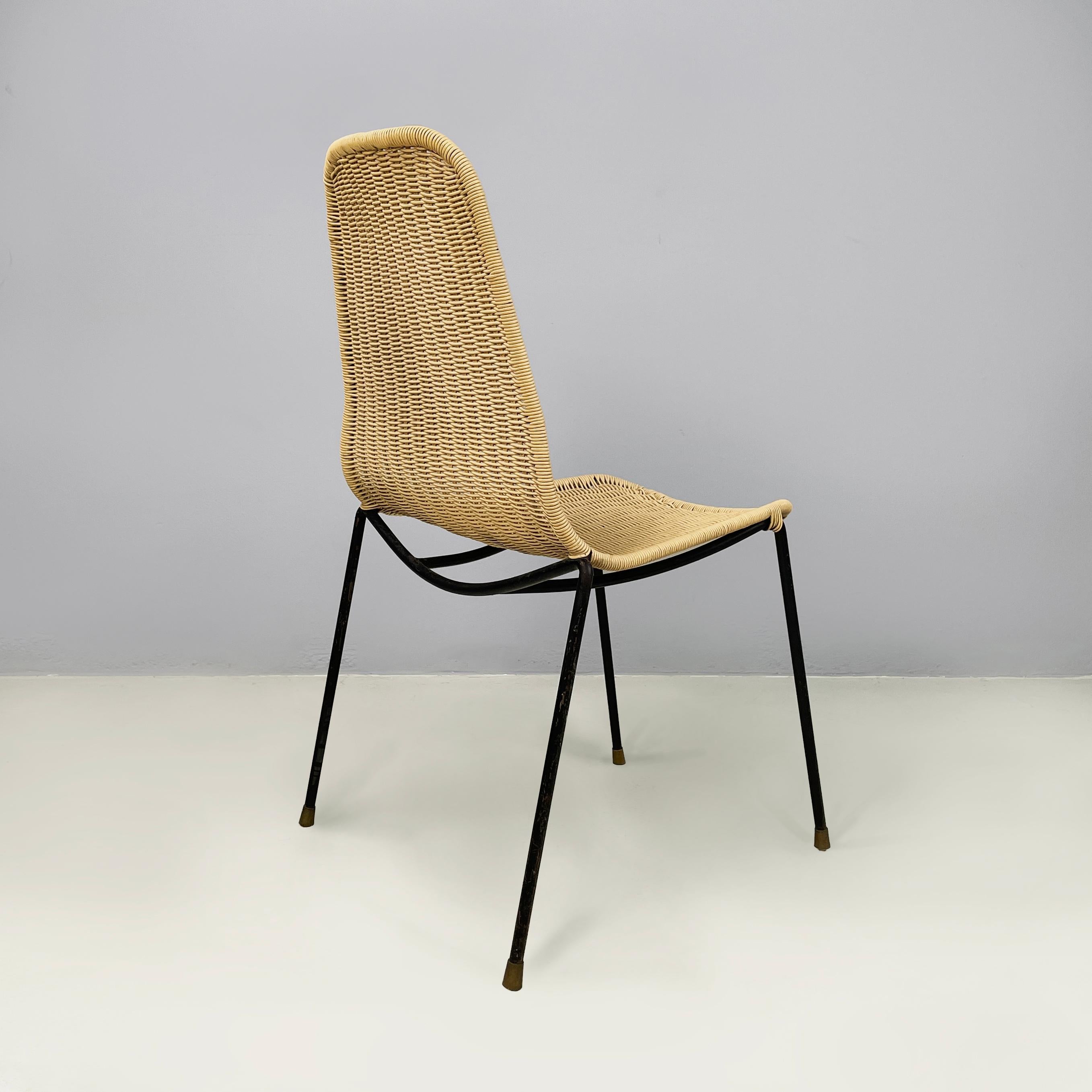 Italian mid-century modern Chairs Du 40 by Gastone Rinaldi for Rima, 1960s In Good Condition For Sale In MIlano, IT