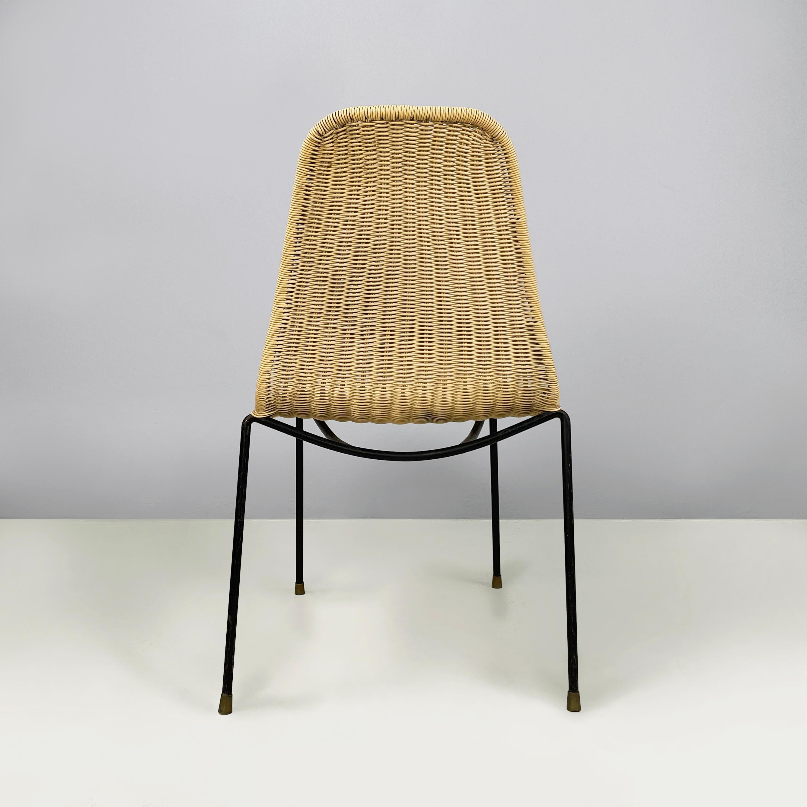 Mid-20th Century Italian mid-century modern Chairs Du 40 by Gastone Rinaldi for Rima, 1960s For Sale