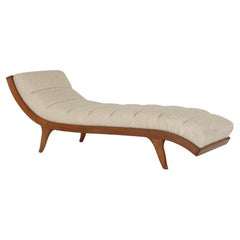 Italian Mid Century Modern Chaise 