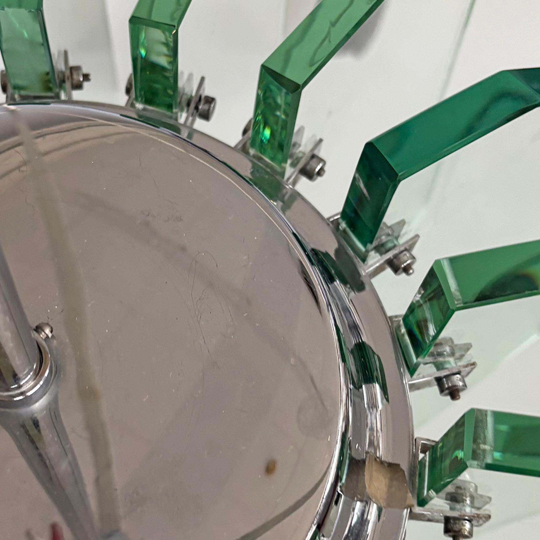 Araña moderna italiana de mediados de siglo de Max Ingrand para Fontana Arte, años 60 en venta 3