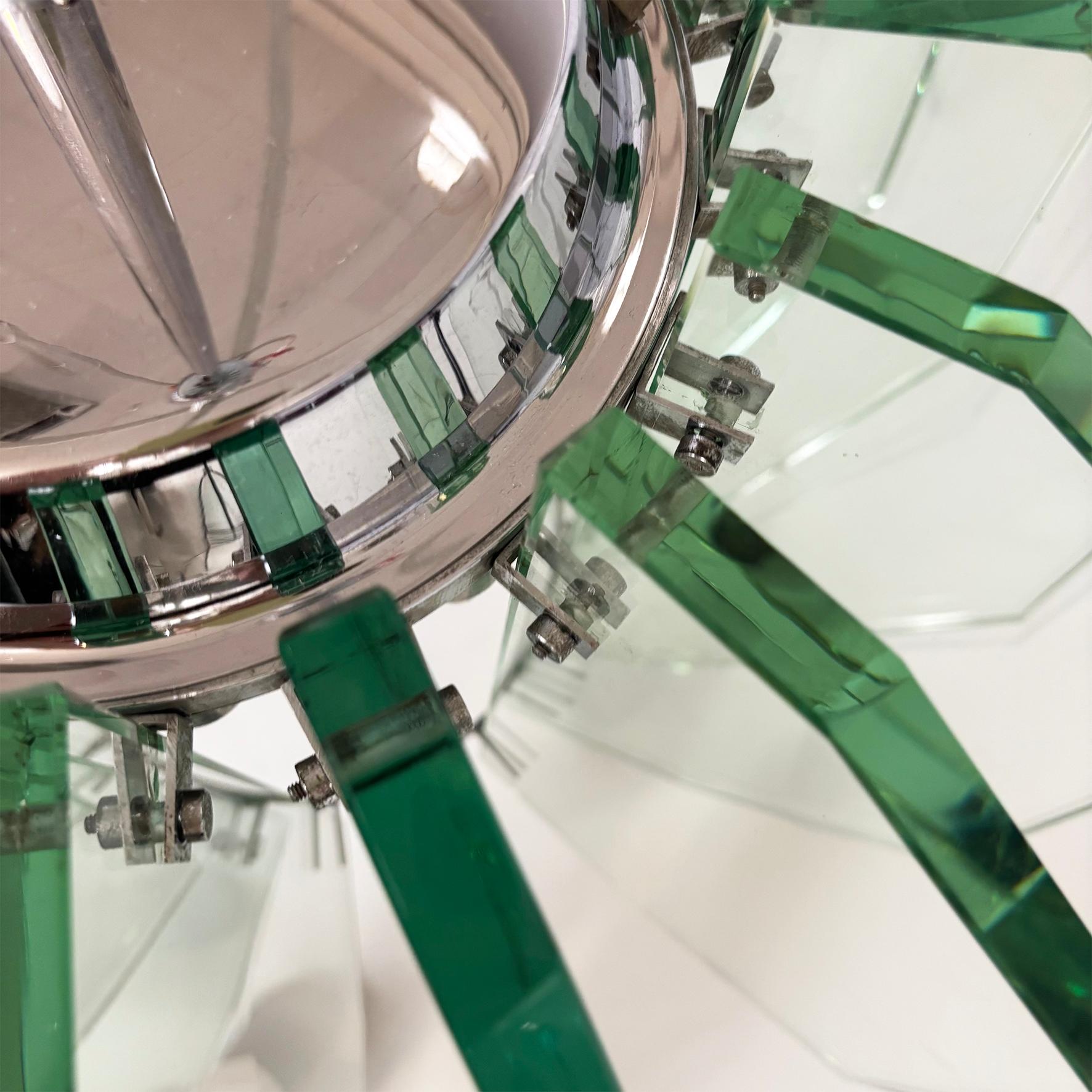 Araña moderna italiana de mediados de siglo de Max Ingrand para Fontana Arte, años 60 en venta 4