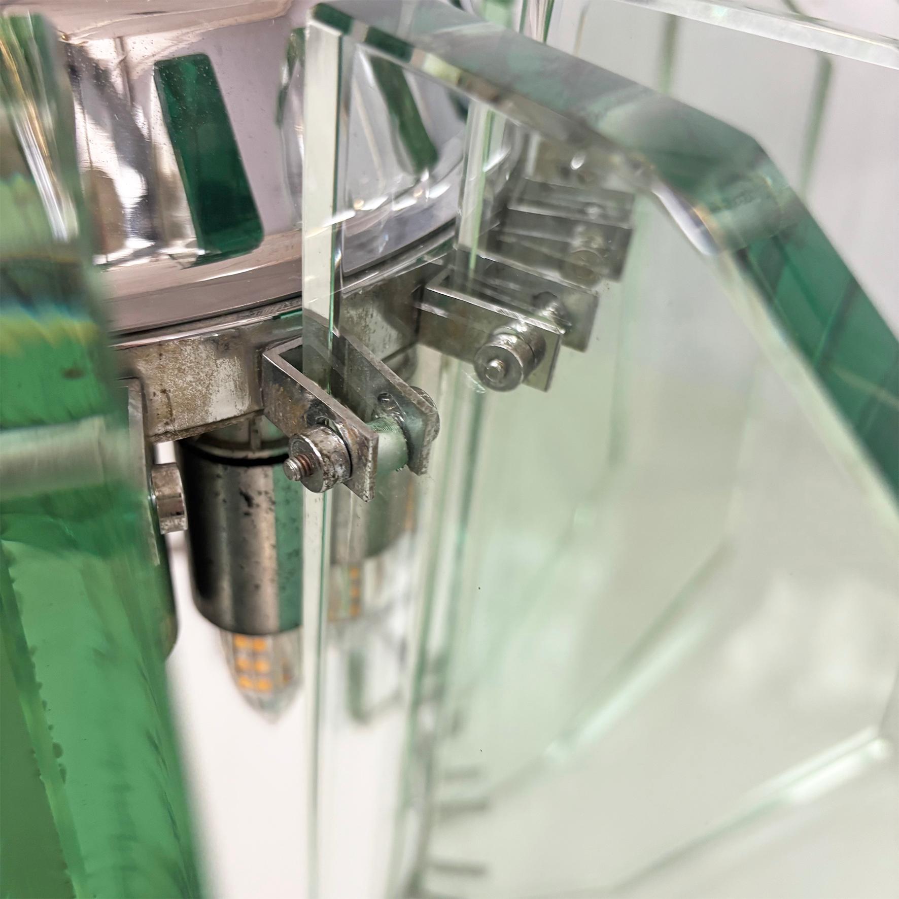 Araña moderna italiana de mediados de siglo de Max Ingrand para Fontana Arte, años 60 en venta 5