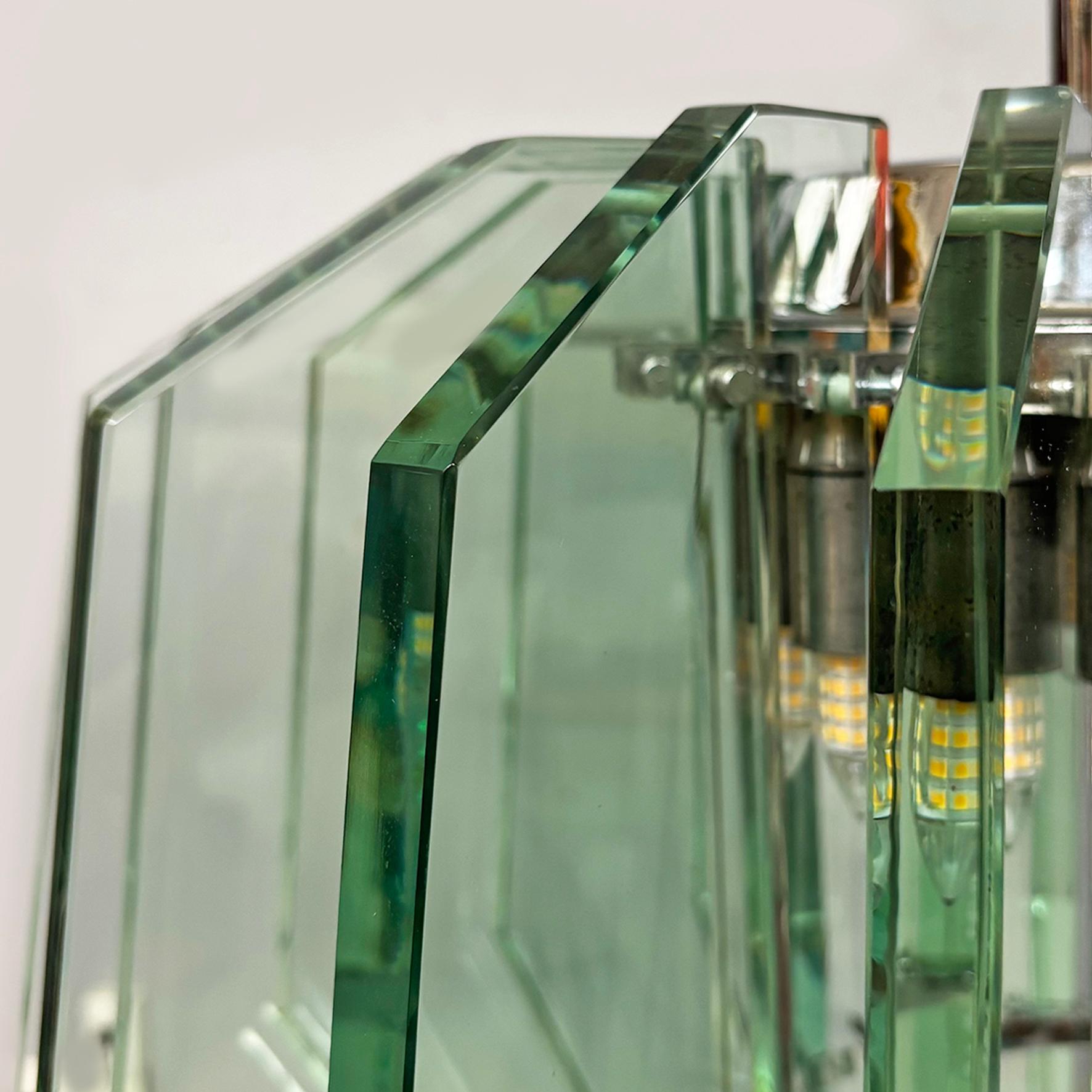 Araña moderna italiana de mediados de siglo de Max Ingrand para Fontana Arte, años 60 en venta 6