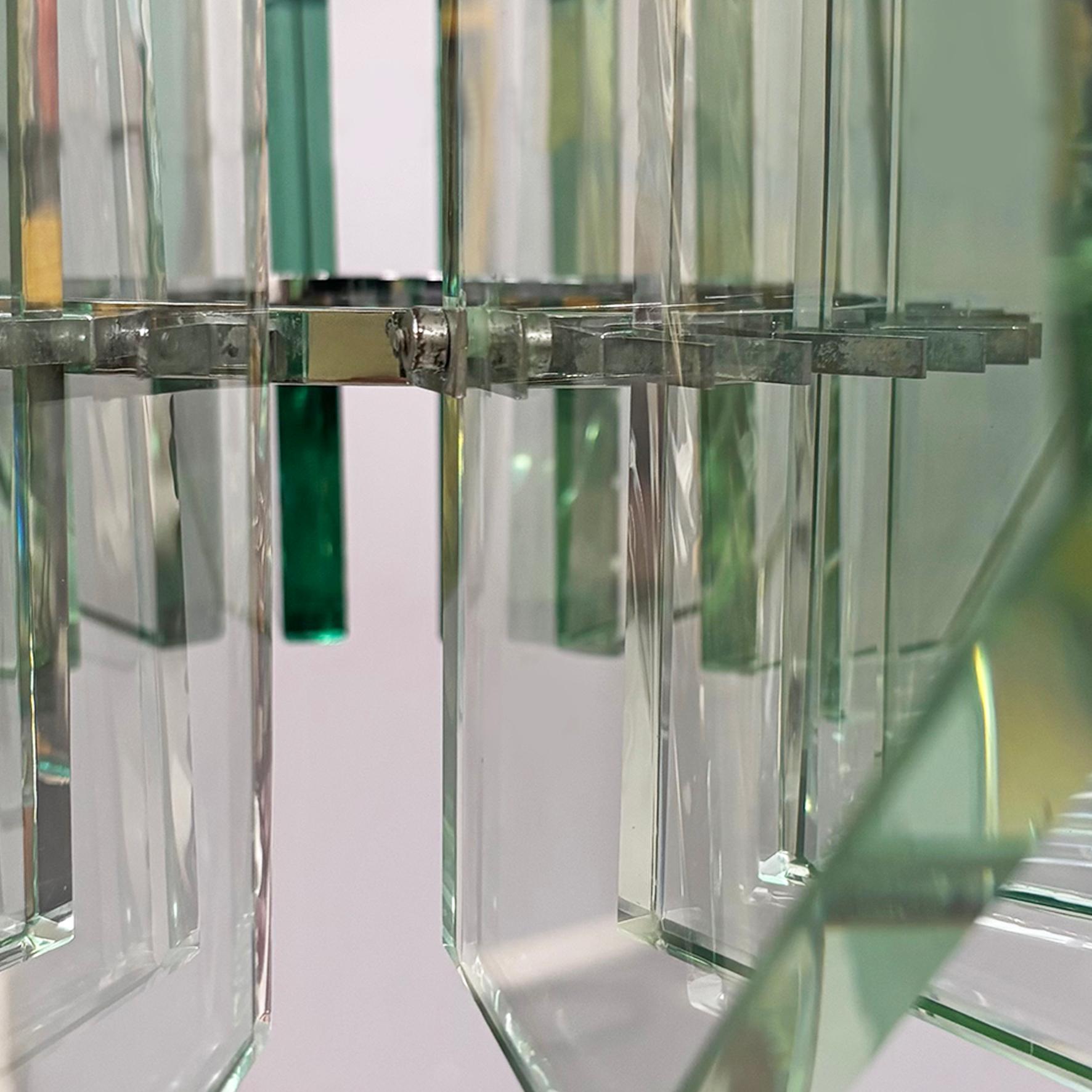 Araña moderna italiana de mediados de siglo de Max Ingrand para Fontana Arte, años 60 en venta 12