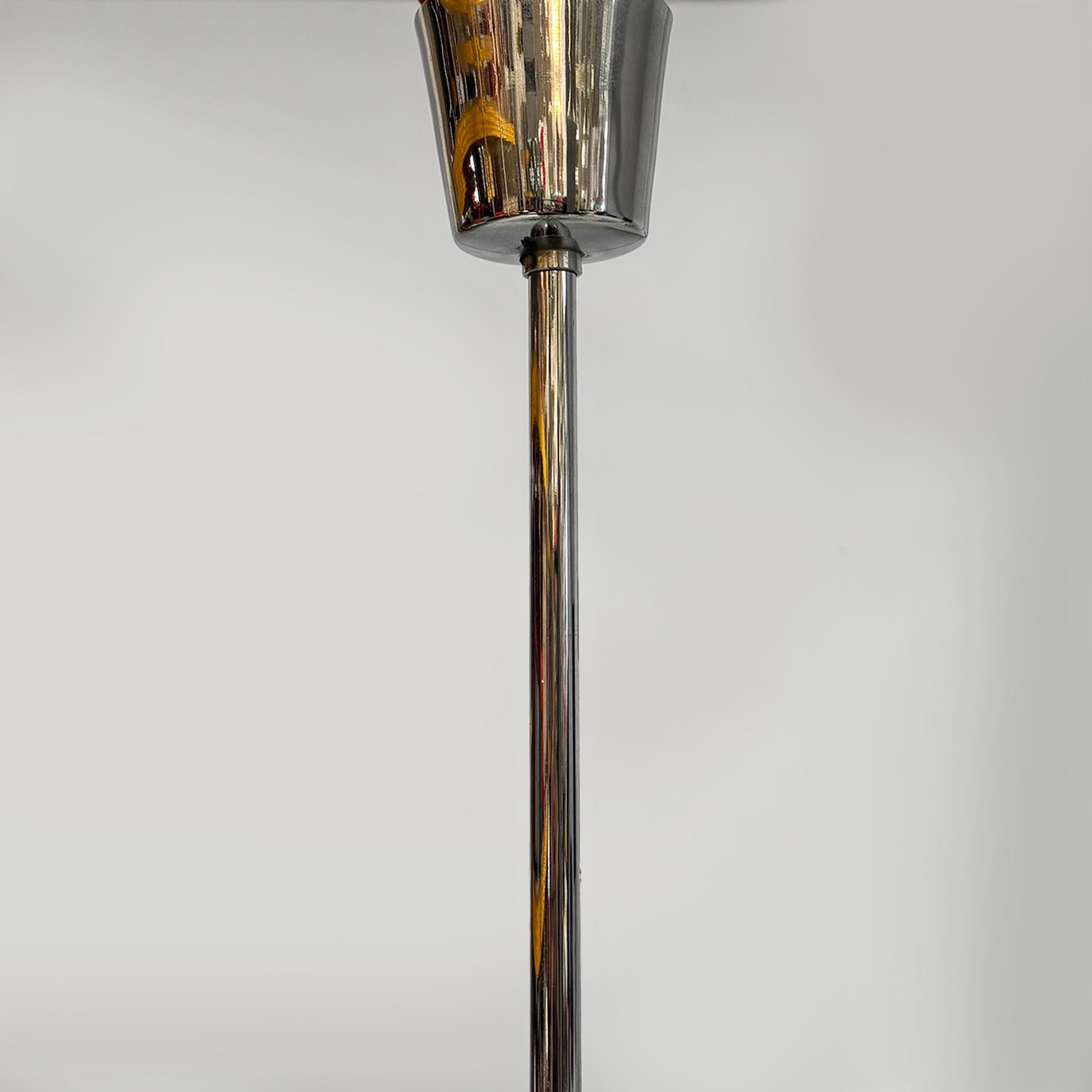 Araña moderna italiana de mediados de siglo de Max Ingrand para Fontana Arte, años 60 mediados del siglo XX en venta