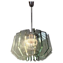 Italian mid-century modern chandelier by Max Ingrand for Fontana Arte, 1960s