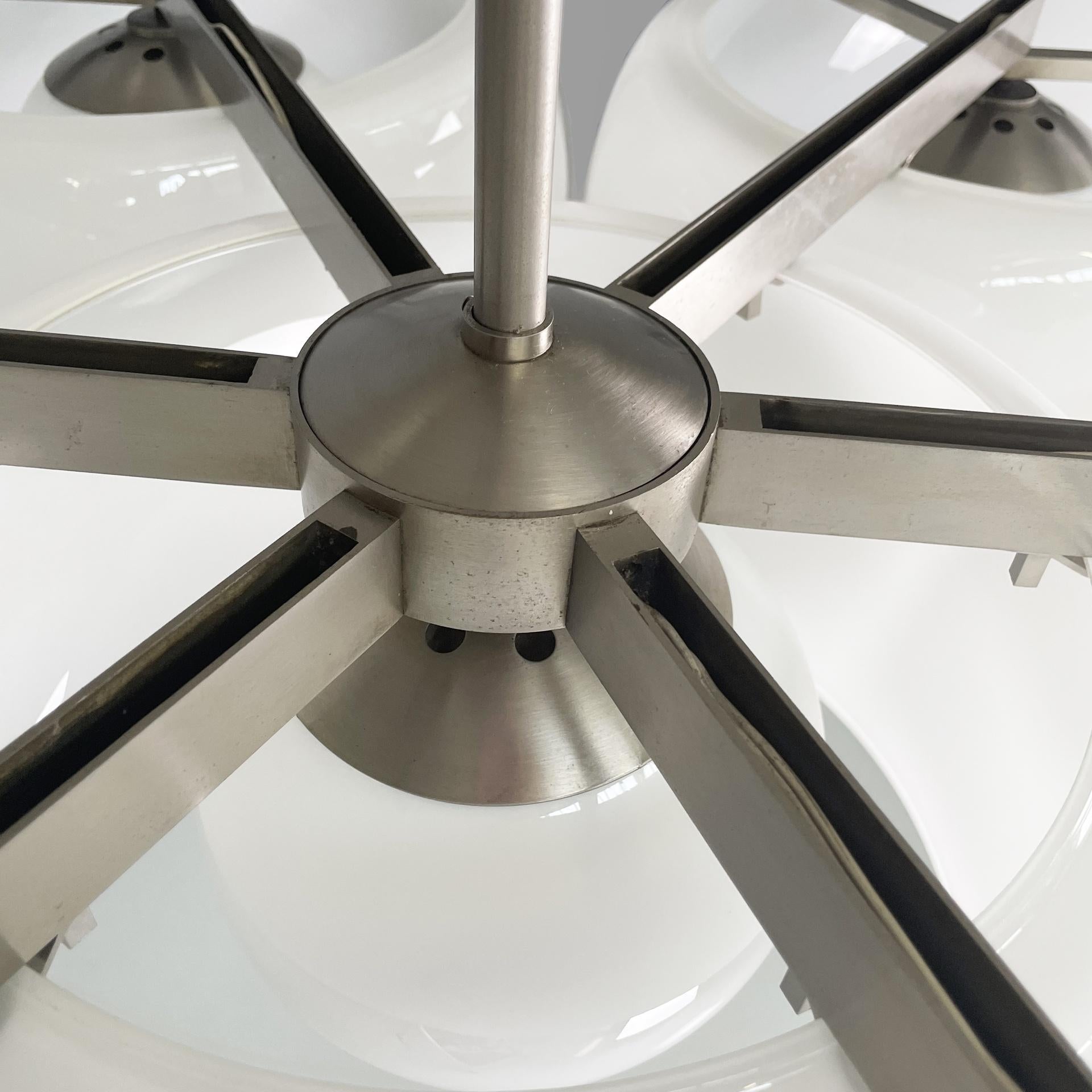 Lampadario italiano di metà secolo moderno Artemide Magistretti, anni '70 in vendita 5