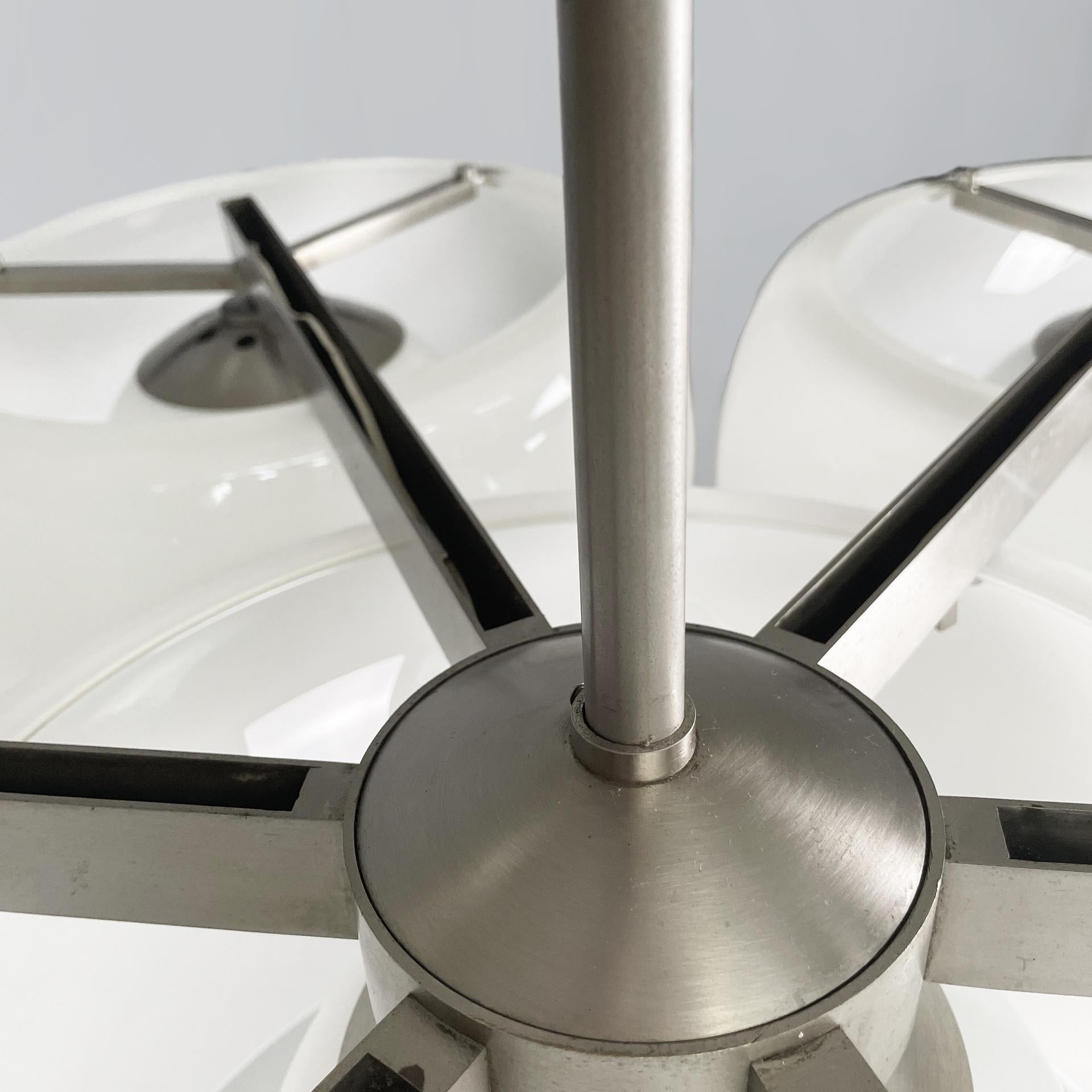 Lampadario italiano di metà secolo moderno Artemide Magistretti, anni '70 in vendita 7