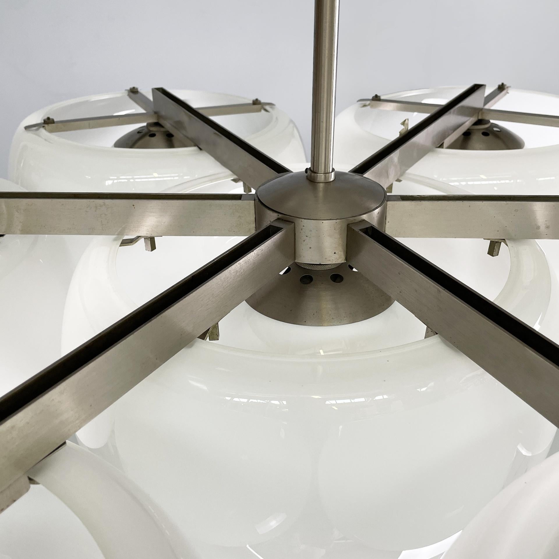 Lampadario italiano di metà secolo moderno Artemide Magistretti, anni '70 in vendita 9
