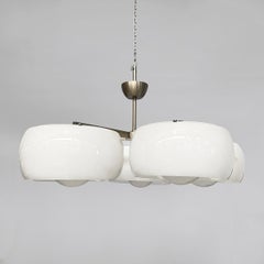 Italian mid-century modern chandelier Pentaclinio by Magistretti Artemide, 1970s