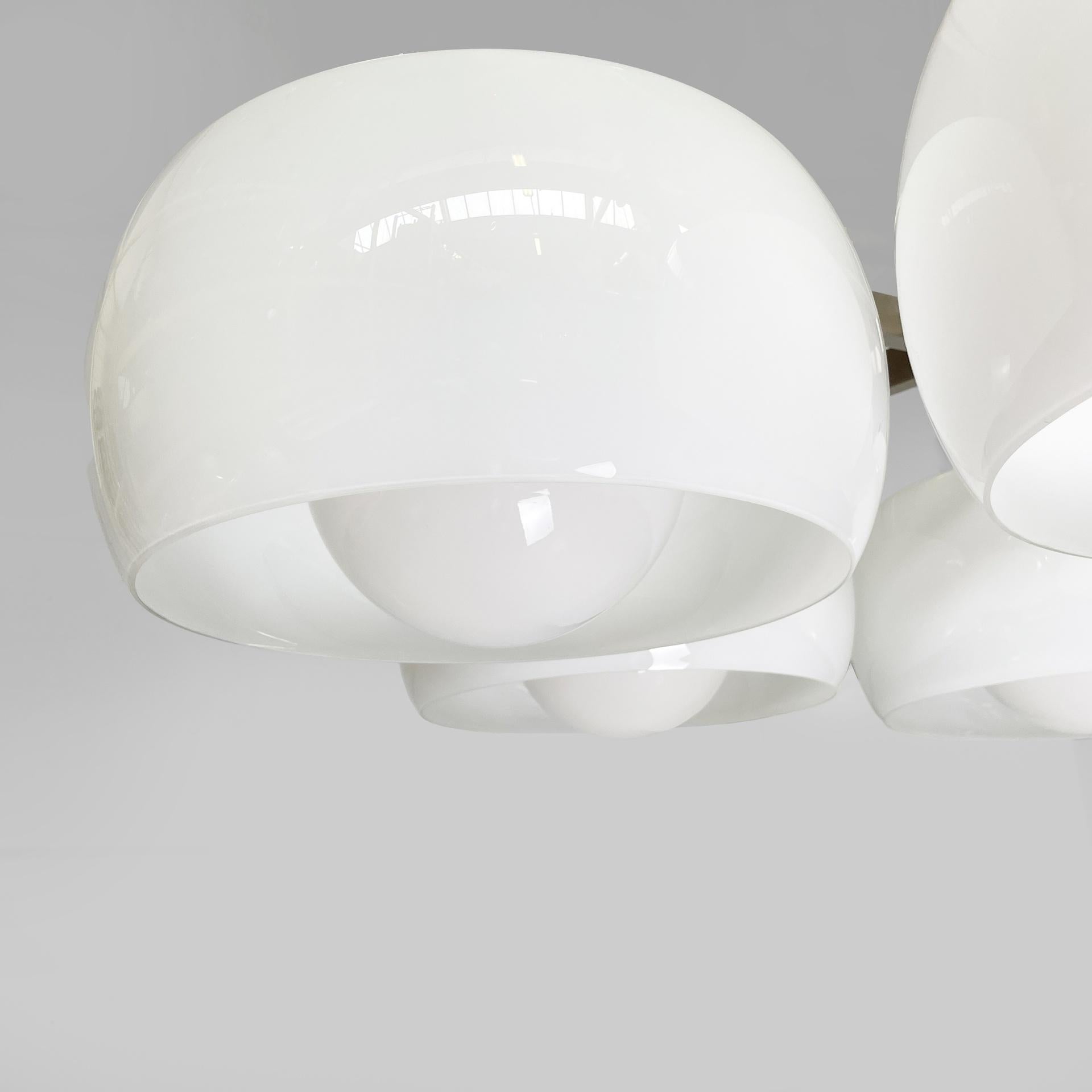 Araña moderna italiana de mediados de siglo Pentaclinio Magistretti Artemide, años 70 en Bueno estado para la venta en MIlano, IT