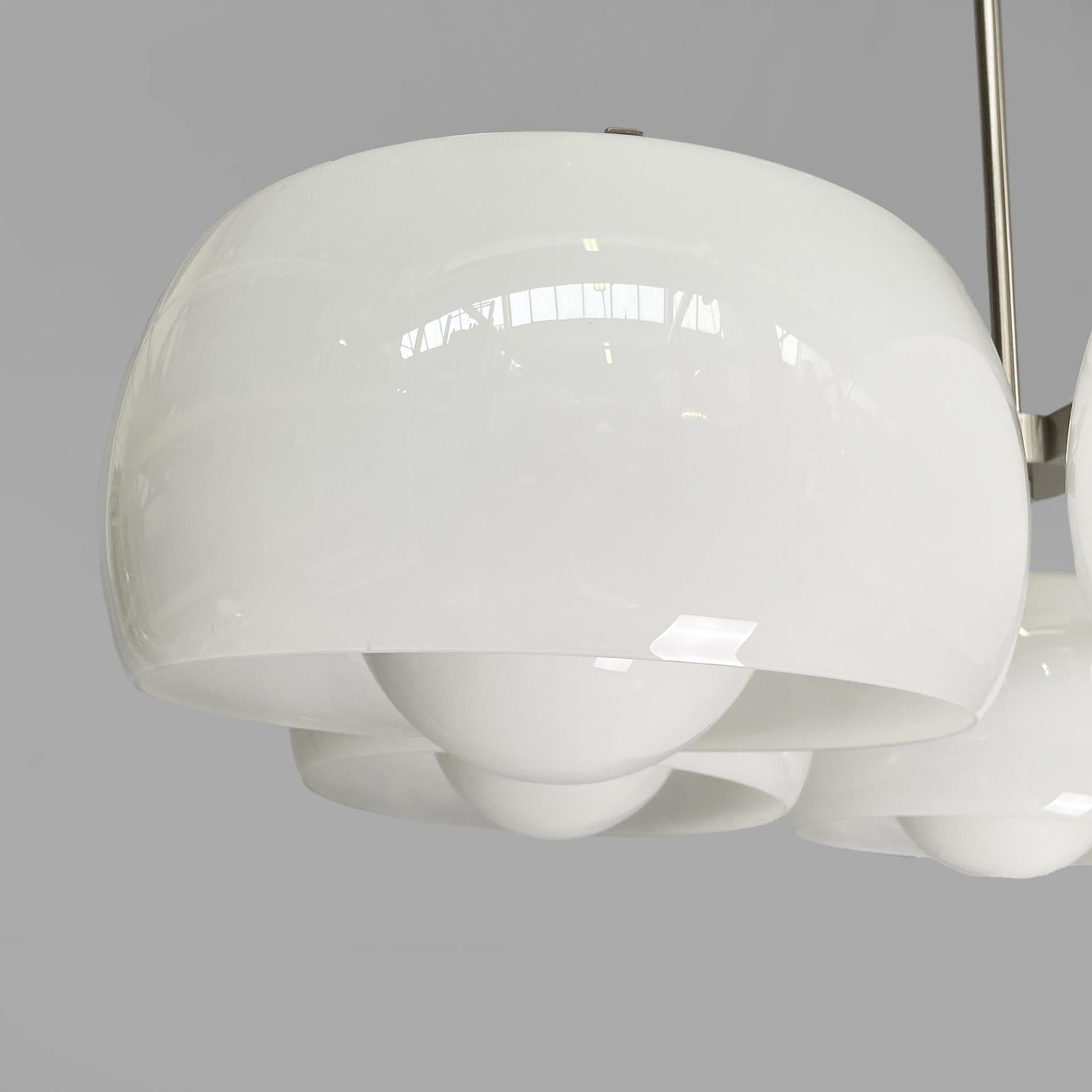 Italienischer Kronleuchter der Mitte des Jahrhunderts Pentaclinio Magistretti Artemide, 1970er Jahre (Ende des 20. Jahrhunderts) im Angebot