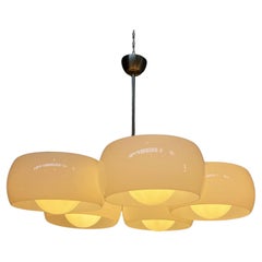 Italienischer Kronleuchter der Mitte des Jahrhunderts Pentaclinio Magistretti Artemide, 1970er Jahre